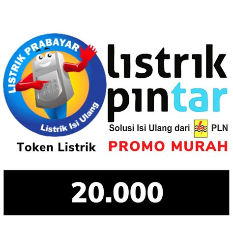 Jual TOKEN LISTRIK PLN 20 000 20000 20K PULSA LISTRIK MURAH Shopee