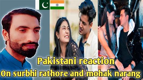 Pakistani Reaction On Surbhi Rathore And Mohak Narang Instagram Reels