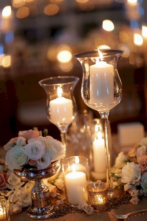 Top 18 Beautiful Christmas Wedding Centerpieces Ideas Wedding Table