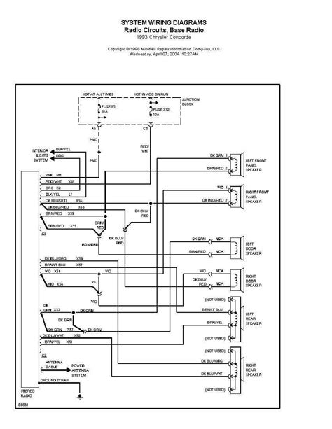 Chrysler Infinity Amp 36670 Wiring Diagram - Wiring Diagram