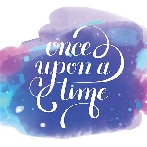 Once Upon A Time Words stock vectors - iStock