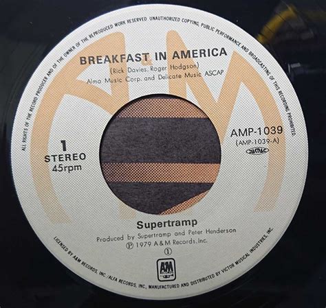 Yahoo Supertramp Breakfast In America Ep