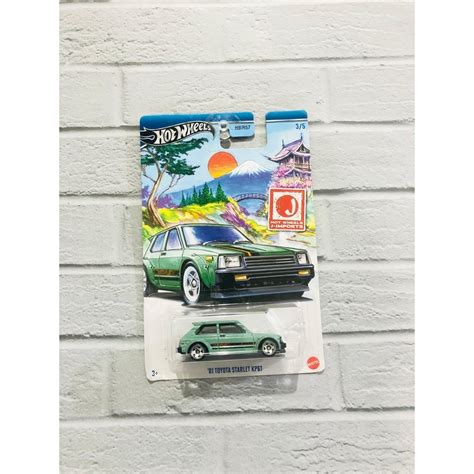 Hot Wheels Regular Toyota Starlet Kp Shopee Philippines