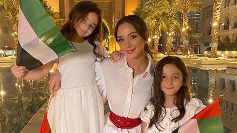 Times Dubai Bling Star Loujain Adada Twinned With Her Daughters