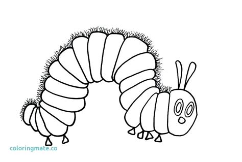 The Very Hungry Caterpillar Coloring Coloring Pages