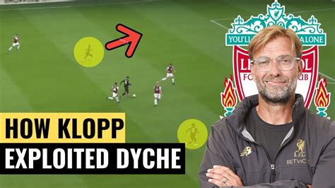 Burnley Liverpool Tactical Analysis How Klopp Broke Down Dyche S