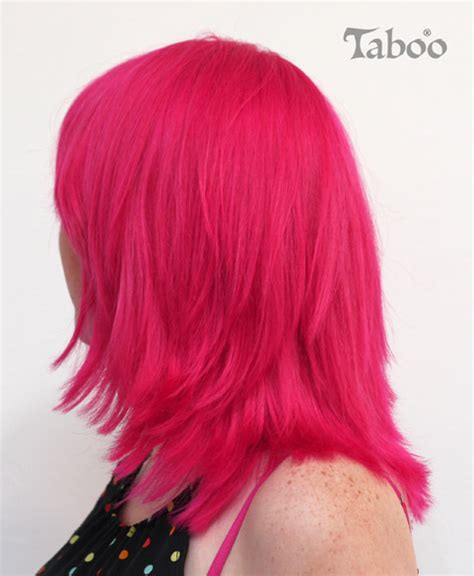 Fluorescent Pink Hair - Karori Hairdresser