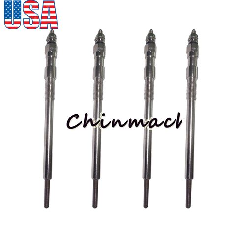 4 Pieces Glow Plug FOR Kubota V3007 DI V3307 1G777 65510 EBay