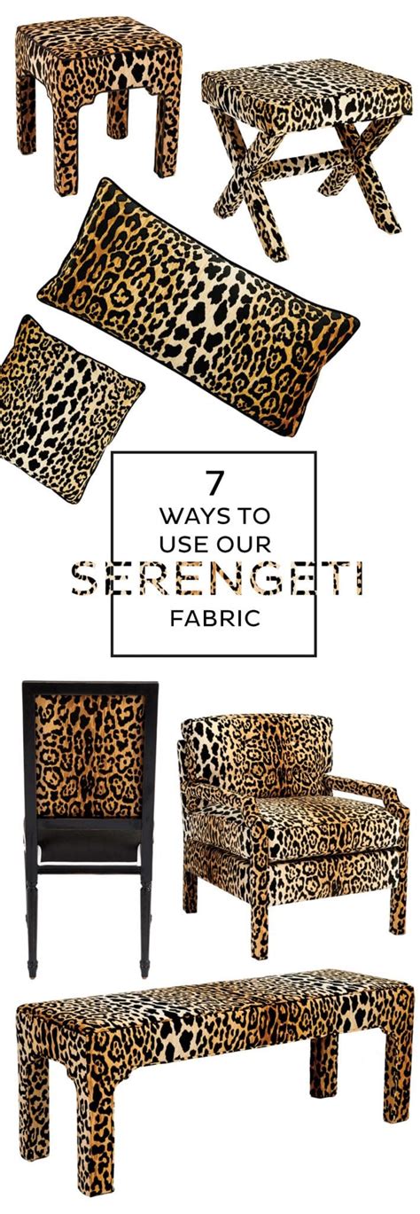 Zebra Print Upholstery Fabric Chairs And Benches