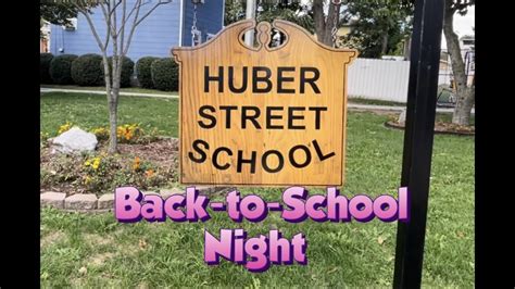 Huber Street School Back To School Night Youtube