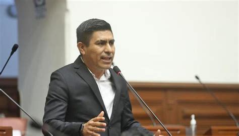 Congresista Álex Flores El pueblo ya decidió por una nueva