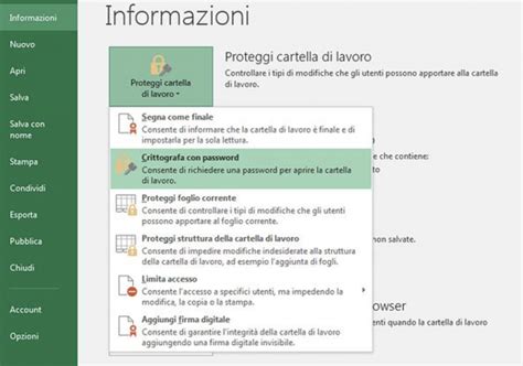 Come Mettere La Password Ad Un File Excel SempreFacile