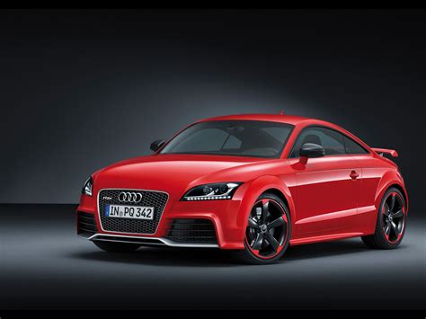 Audi Tt Rs Red Wallpapers Wallpaper Free