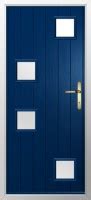 Contemporary Italia Solidor Modern Timber Composite Doors