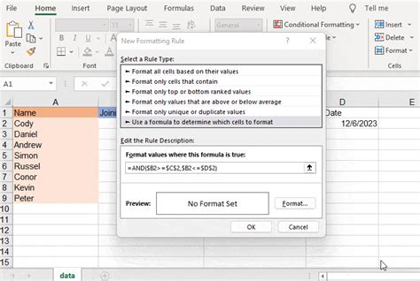 How To Apply Conditional Formatting Based On A Date