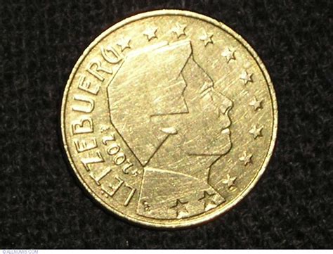 Euro Cent Euro Prezent Luxemburg Moned