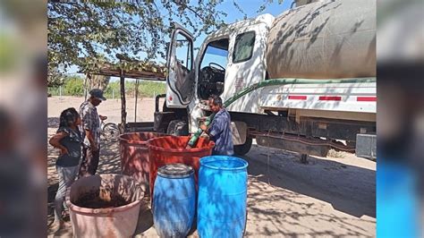 Escasea Agua En Colonias De Empalme Reportan Llega Con Baja Presi N