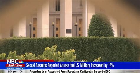 Reported Sexual Assaults Across Us Military Increase By 13 Top Video