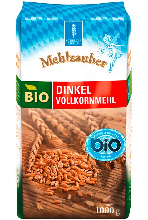 Bio Dinkel Vollkornmehl Shop Mehlzauber