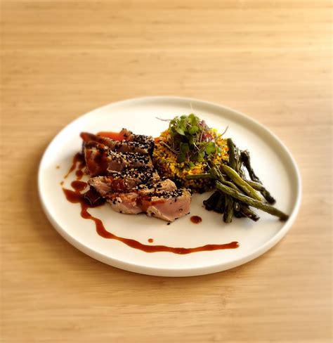 Sesame Crusted Ahi Tuna Steak Recipes For Club Resort Chef