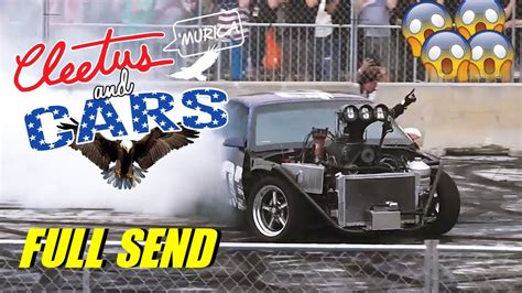 Cleetus Mcfarlands Most Epic Burnout In Toast Cleetus And Cars April