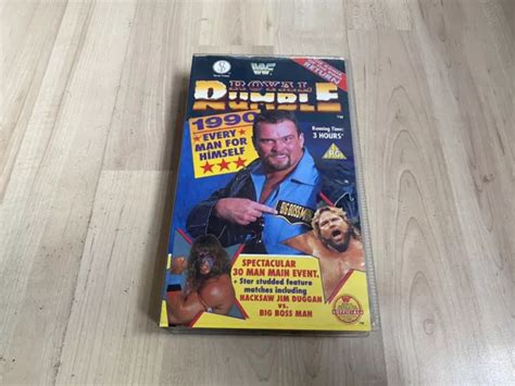 Wwe Wwf Royal Rumble 1990 Vhs Rare £600 Picclick Uk