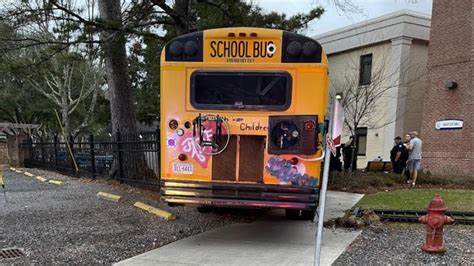 Florida Woman With Blowtorch Crashes Graffiti Covered School Bus