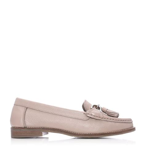 Falcheta Nude Leather Shoes From Moda In Pelle UK