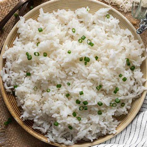 Cooked Rice In Plate