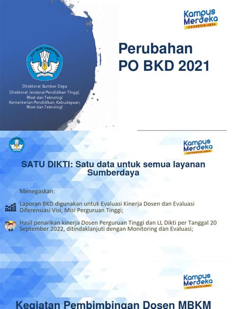 Pedoman PO BKD 2022 | PDF
