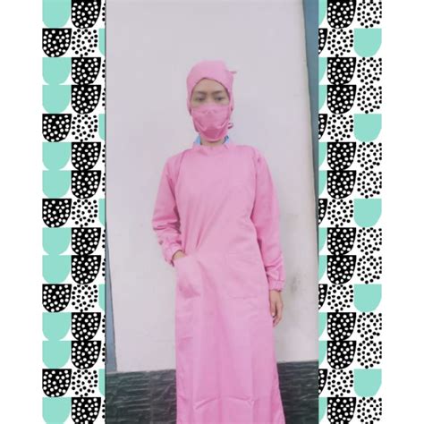 Jual Baju Apd Jubah Gown Jas Laboratorium Shopee Indonesia