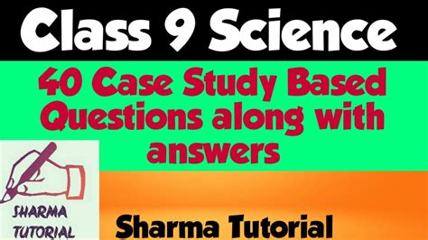 Case Study Based Questions Class 9 Science Download Case Study Based