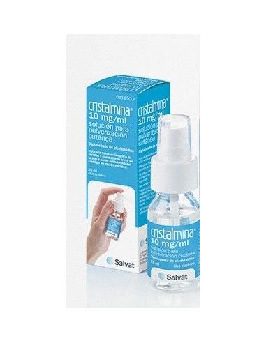 CRISTALMINA 10 MG ML SOLUCION TOPICA PULVERIZADOR 25 ML SPRAY