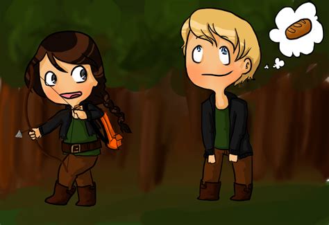 Katniss And Peeta Fanart By Mogoliz On Deviantart