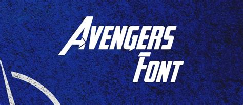 Avengers Font Free Download