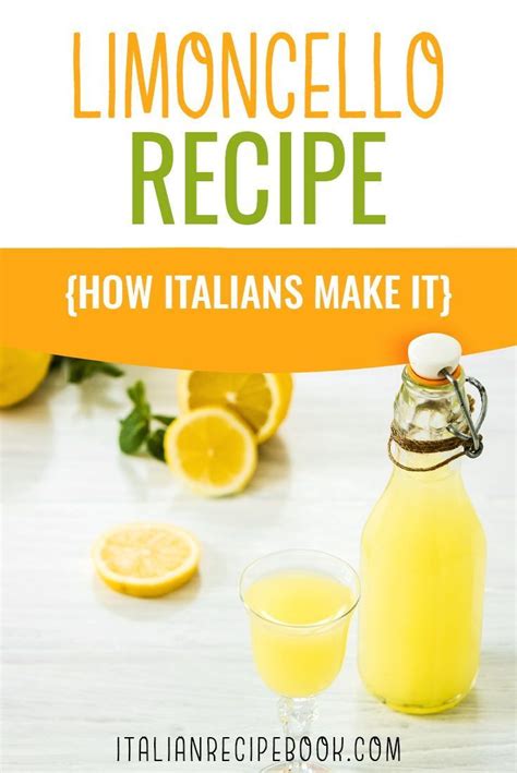 Best Homemade Limoncello Italian Lemon Liqueur Artofit