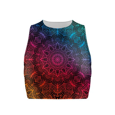 Cropped Regata Caveira Tropical RAVEUP