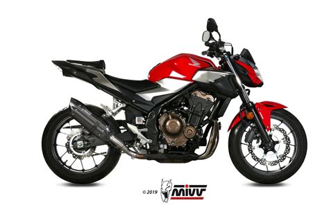 Auspuff Honda Cb F Mivv Suono Schwarzer Edelstahl H L Mivv