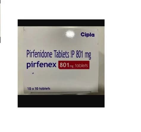 Pirfenidone Mg Pirfenex Mg Tablet For Personal Cipla Ltd At