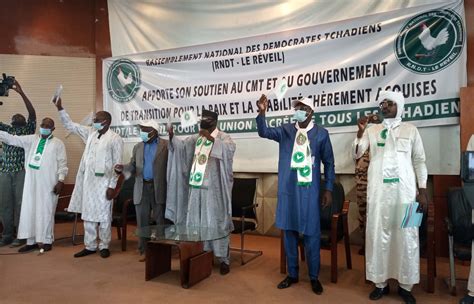 Tchad Le Rndt Le Réveil Organise Une Manifestation De Soutien Au Cmt