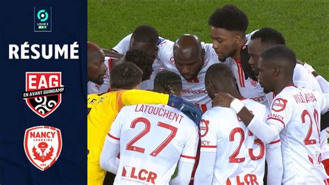 EN AVANT GUINGAMP AS NANCY LORRAINE 0 0 Résumé EAG ASNL