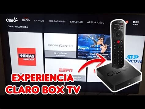 EXPERIENCIA ASI FUNCIONA CLARO BOX TV ANDROID EN CLARO HOGAR