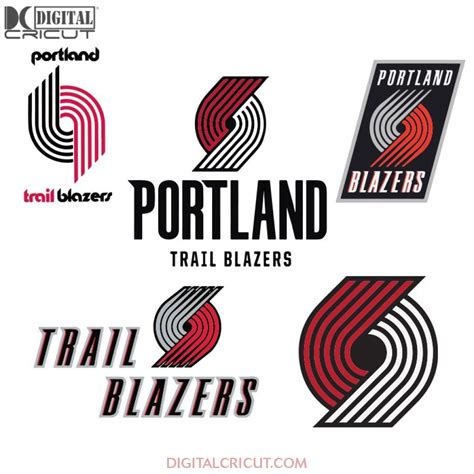 Portland Trail Blazers clipart png NBA SVG Basketball – Digitalcricut