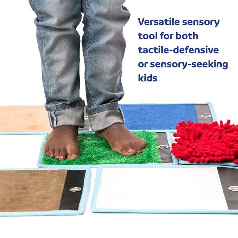 Fun And Function Sensory Mini Mats Set Of 6 Sensory Mats For Sensory