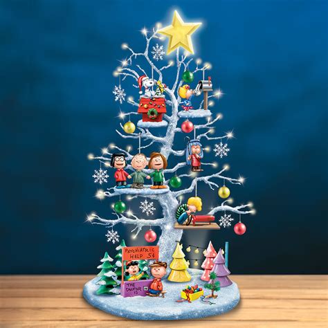 The Peanuts Illuminated Christmas Tree Hammacher Schlemmer Desktop