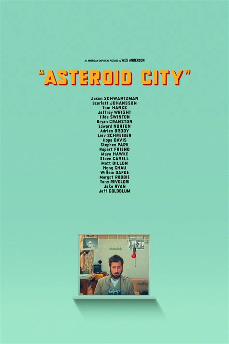 Asteroid City Poster By Agustinrmichel