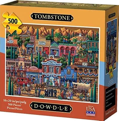 Dowdle Jigsaw Puzzle Lápida 500 Piezas Cuotas sin interés