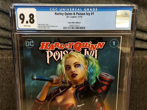 Harley Quinn And Poison Ivy 1 Shannon Maer Harley Quinn Trade Variant Cgc 9 8 2062753086