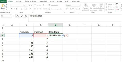 Excel Formula Potencia Como Calcular La Potencia En Excel Themelower