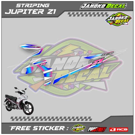 Yamaha JUPITER Z1 Variation STRIPING JUPITER Z1 Variation Motorcycle